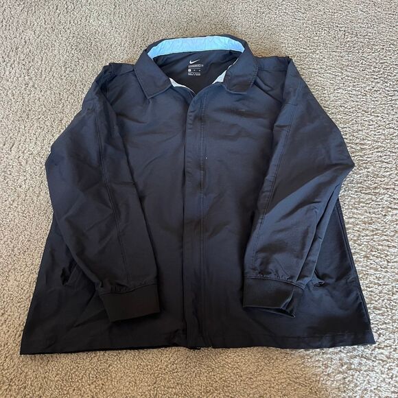Nike Repel Player Water Repellent Golf Jacket Black BV0386-010 Size‎ XL Mens - Picture 1 of 7